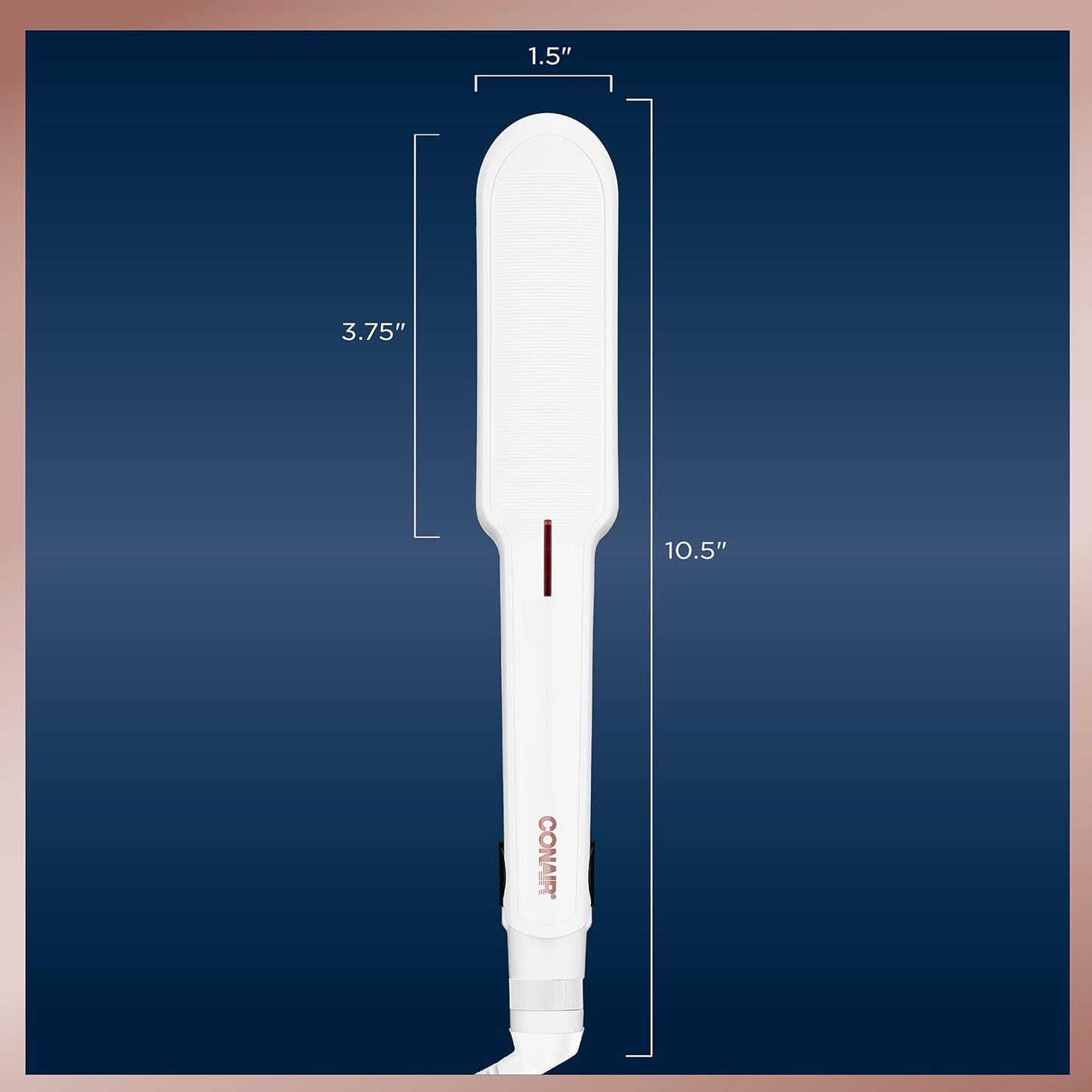 Double Ceramic Flat Iron 1 1/2 Inch