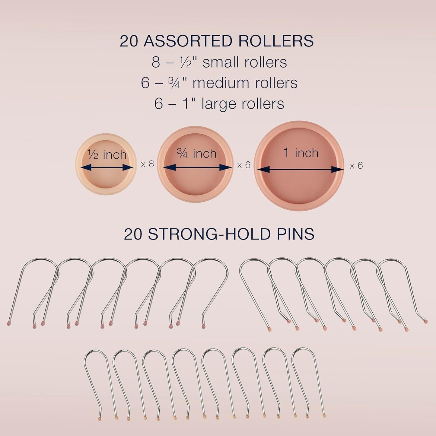 Double Ceramic Hot Rollers