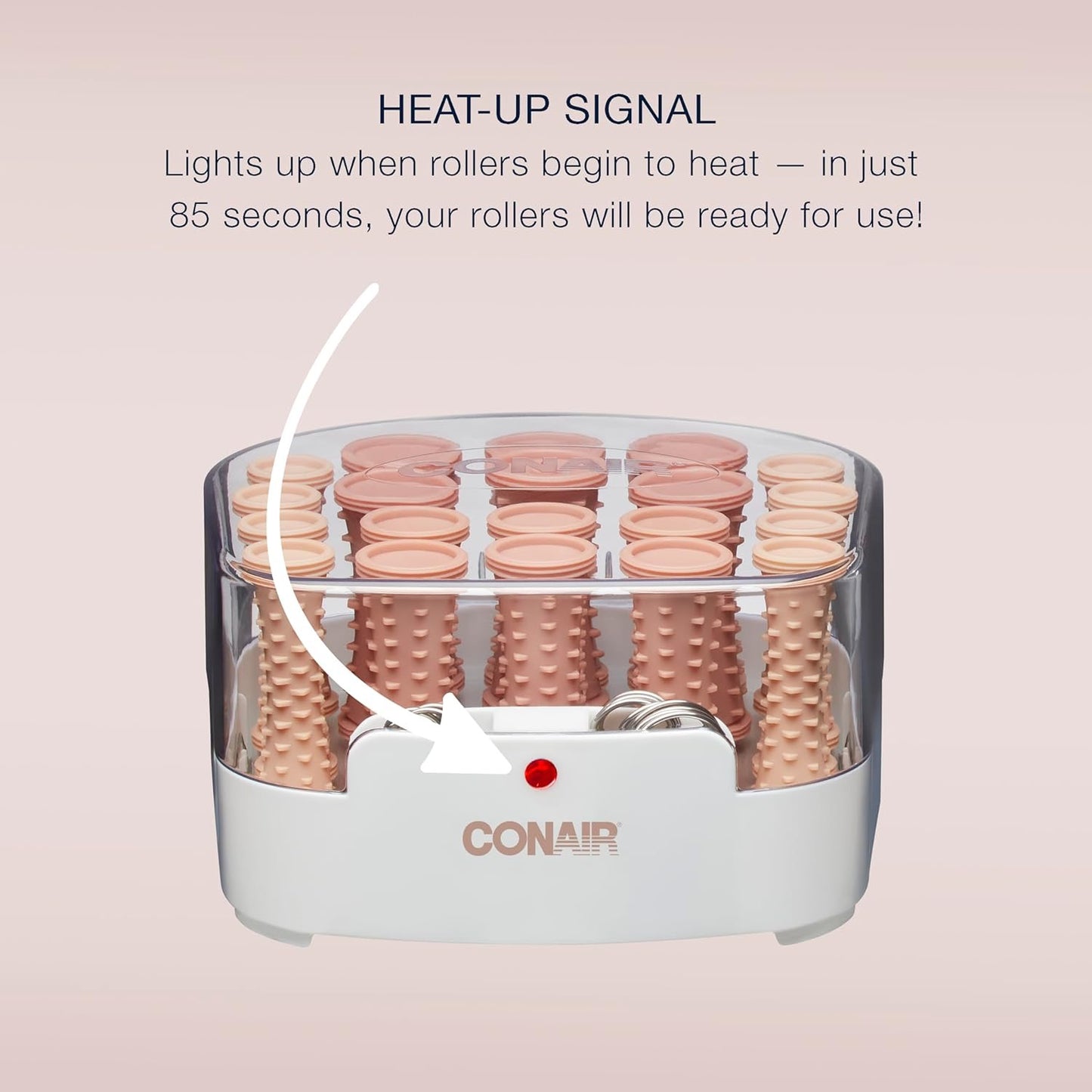 Double Ceramic Hot Rollers