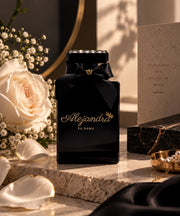 Alejandra Perfume luxury feminine product photograph