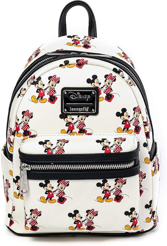 Disney Mickey and Minnie Mouse AOP Backpack