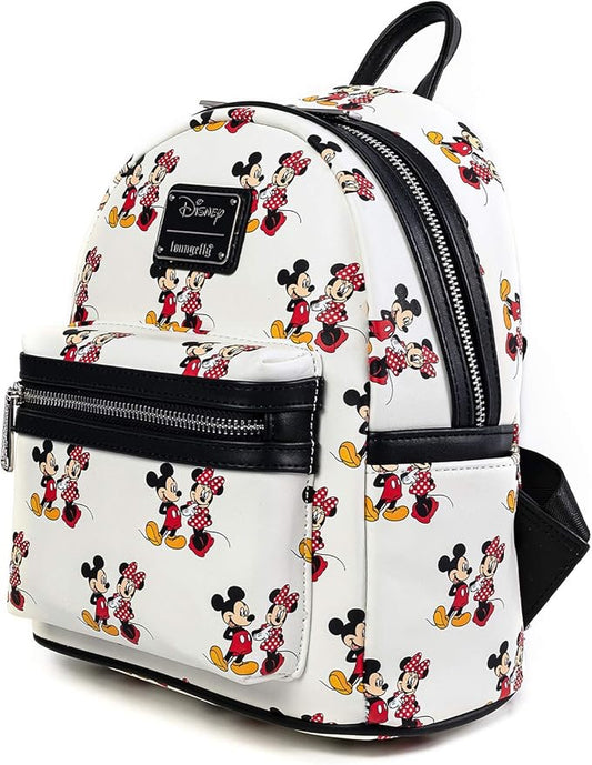 Disney Mickey and Minnie Mouse AOP Backpack