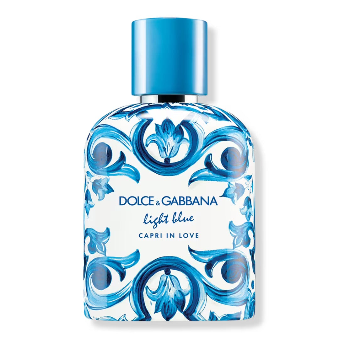 Dolce & Gabanna Light Blue Capri In Love Pour Homme Eau de Parfum 3.3 oz