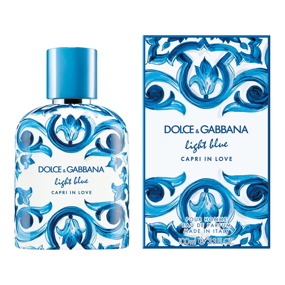 Light Blue Capri In Love Pour Homme Eau de Parfum 3.3 oz