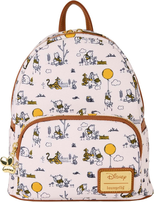 Disney Winnie the Pooh Canvas Backpack