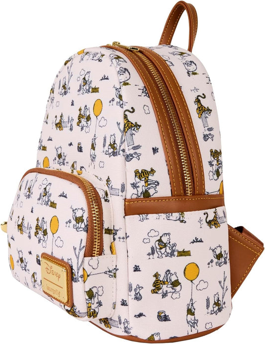 Disney Winnie the Pooh Canvas Backpack