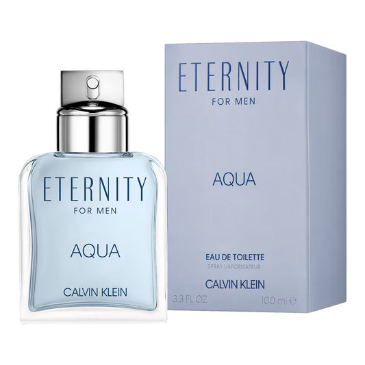 Eternity For Men Aqua Eau de Toilette 3.4 oz