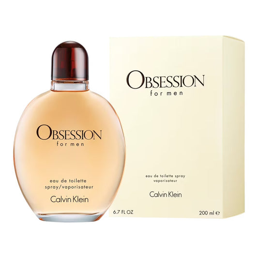 Obsession For Men Eau de Toilette 6.7 oz