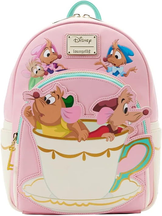 Disney Cinderella Gus & Jaq Teacup Backpack