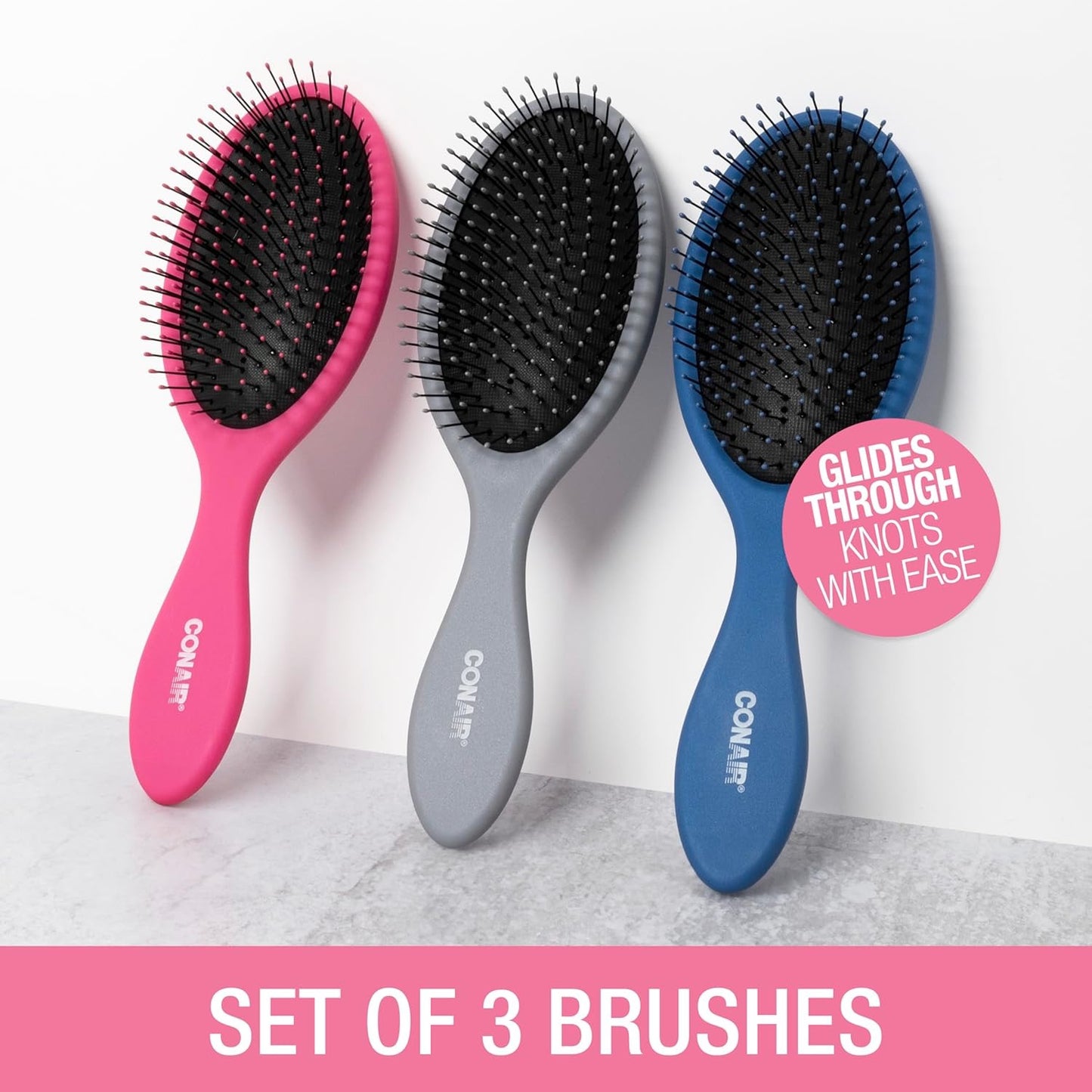 Detangling Hair Brush Set