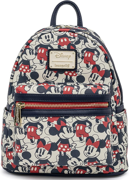 Disney Mickey Minnie Mouse AOP Backpack