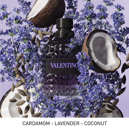 Valentino Uomo Born In Roma Purple Melancholia Eau de Toilette 3.4 oz