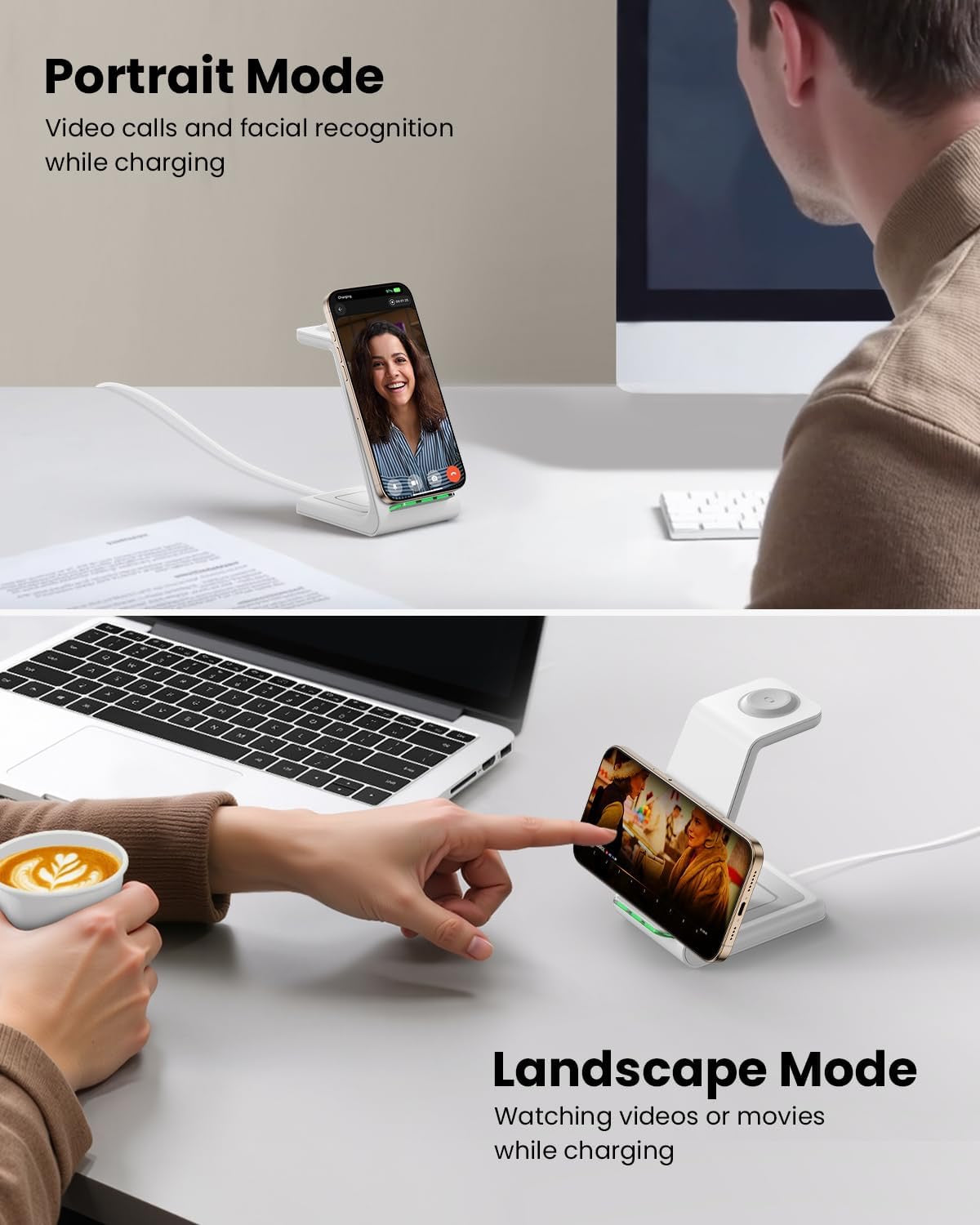 Wireless Charger Apple Stand Dock
