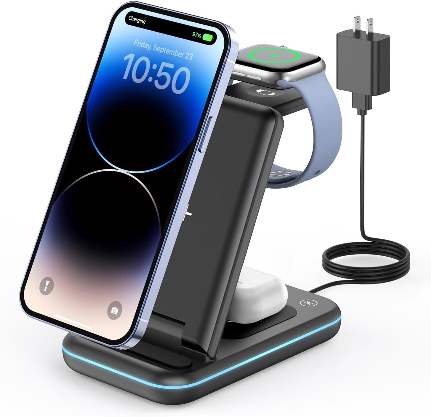 Wireless Charger Apple Stand Dock