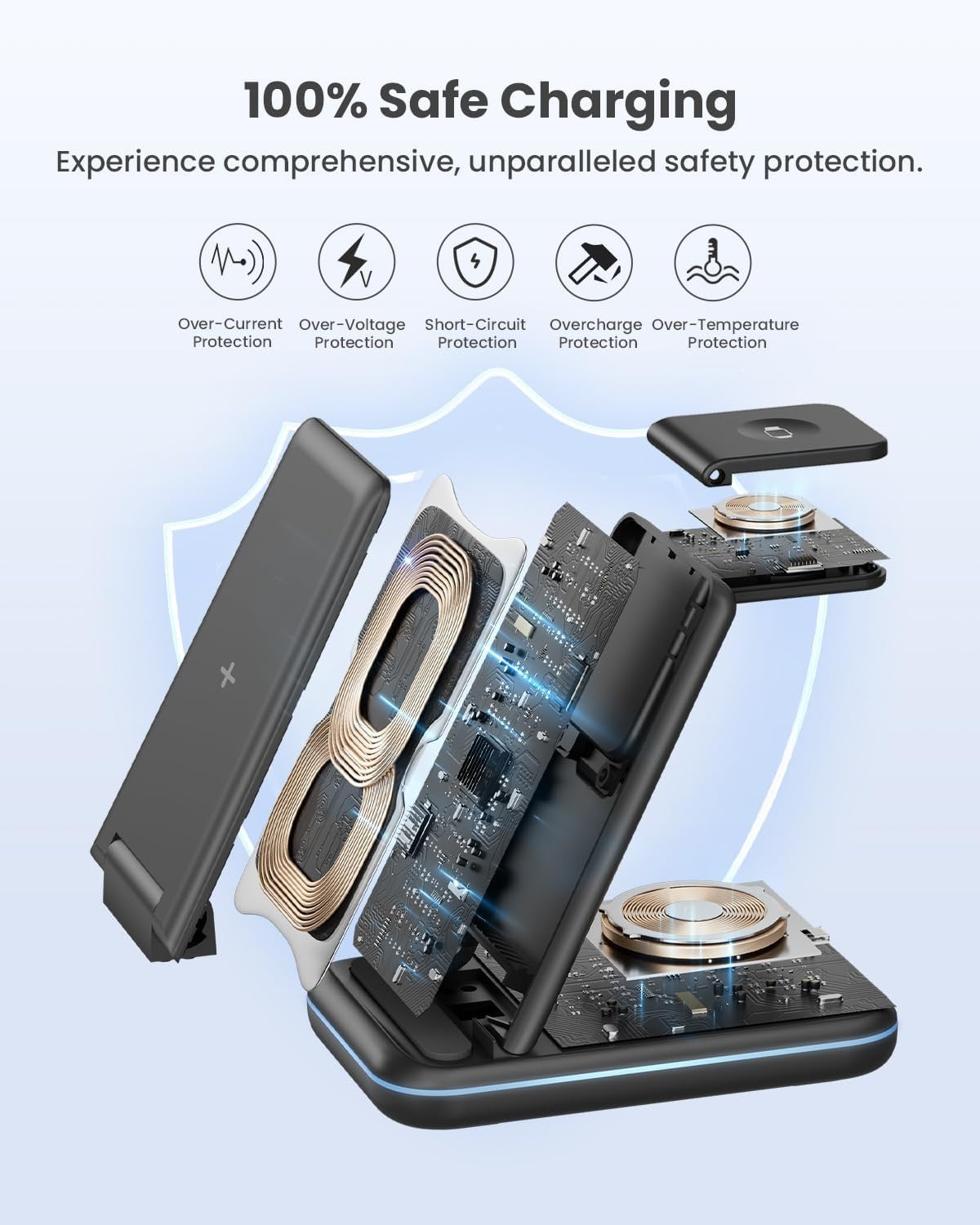 Wireless Charger Apple Stand Dock