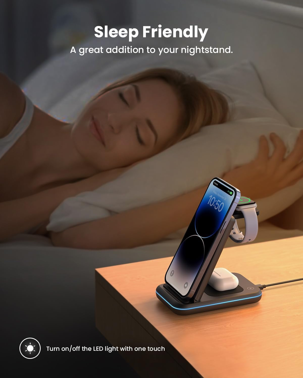 Wireless Charger Apple Stand Dock