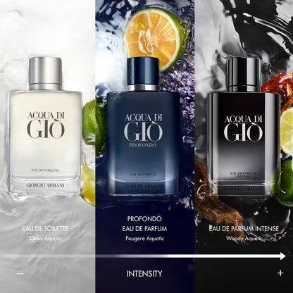 ARMANI Acqua Di Gio Eau de Parfum Intense 3.3 oz