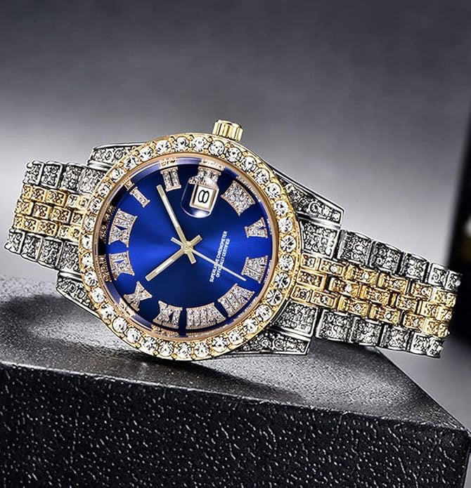 Iced-Out Watch