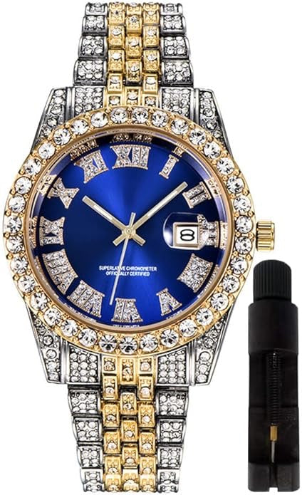 Iced-Out Watch