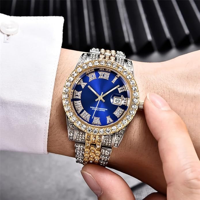 Iced-Out Watch