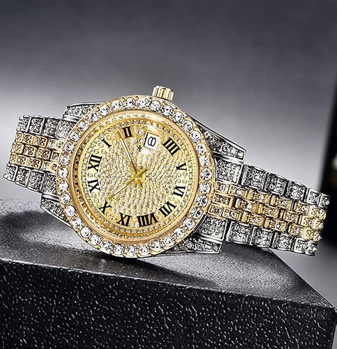Iced-Out Watch