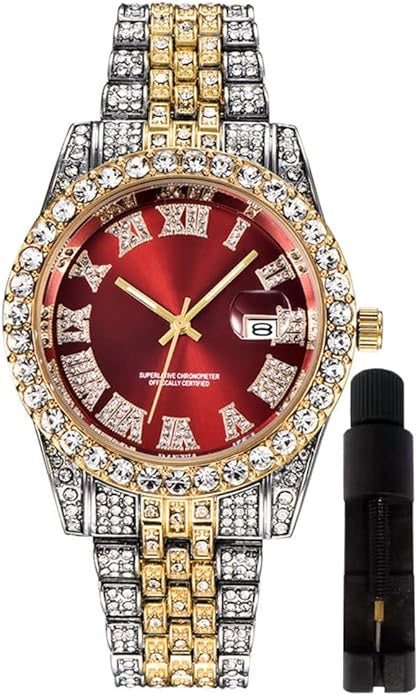 Iced-Out Watch