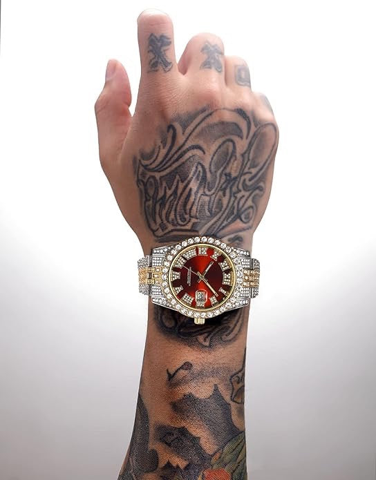 Iced-Out Watch