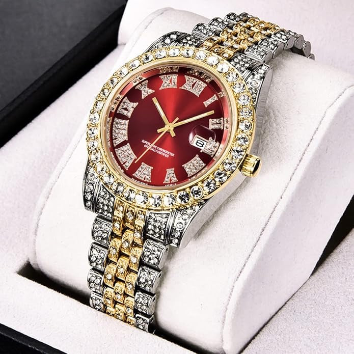 Iced-Out Watch