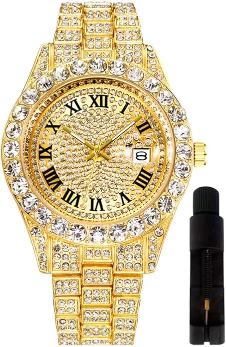 Iced-Out Watch