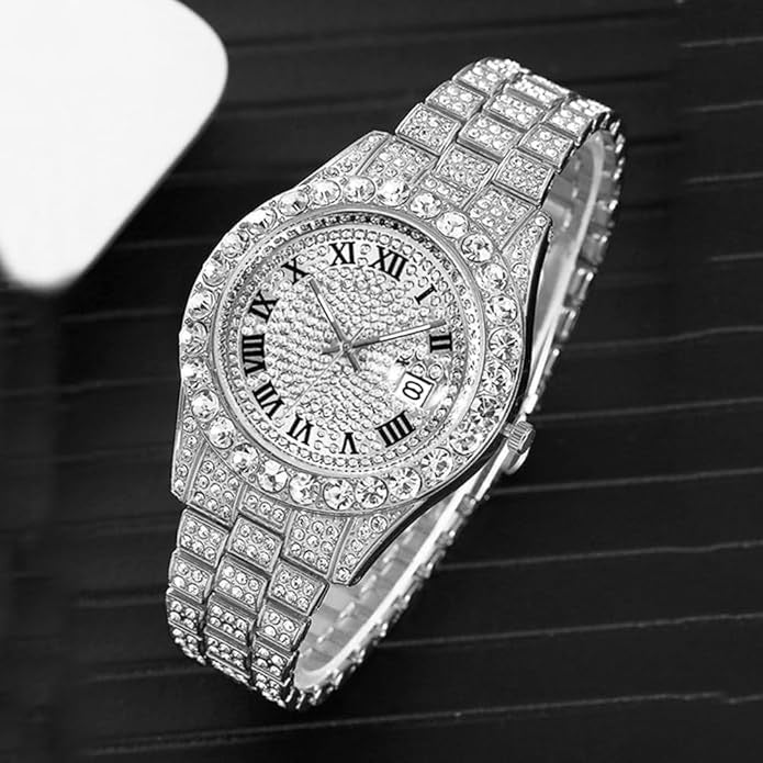 Iced-Out Watch