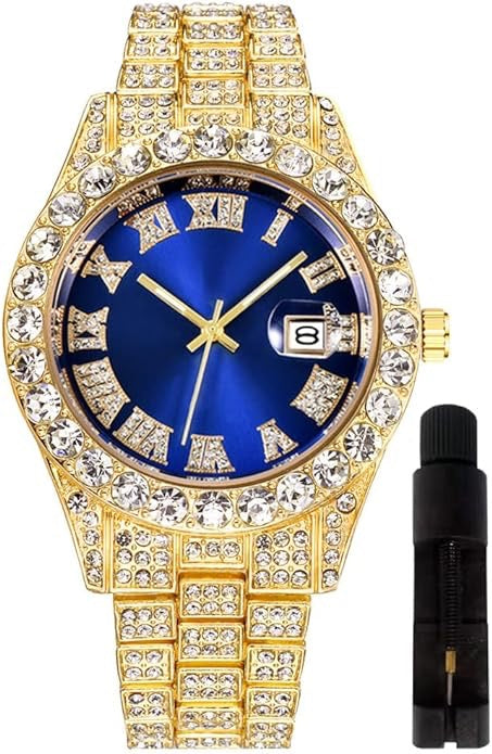 Iced-Out Watch