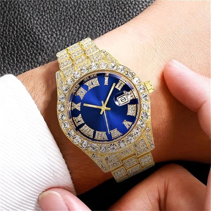 Iced-Out Watch