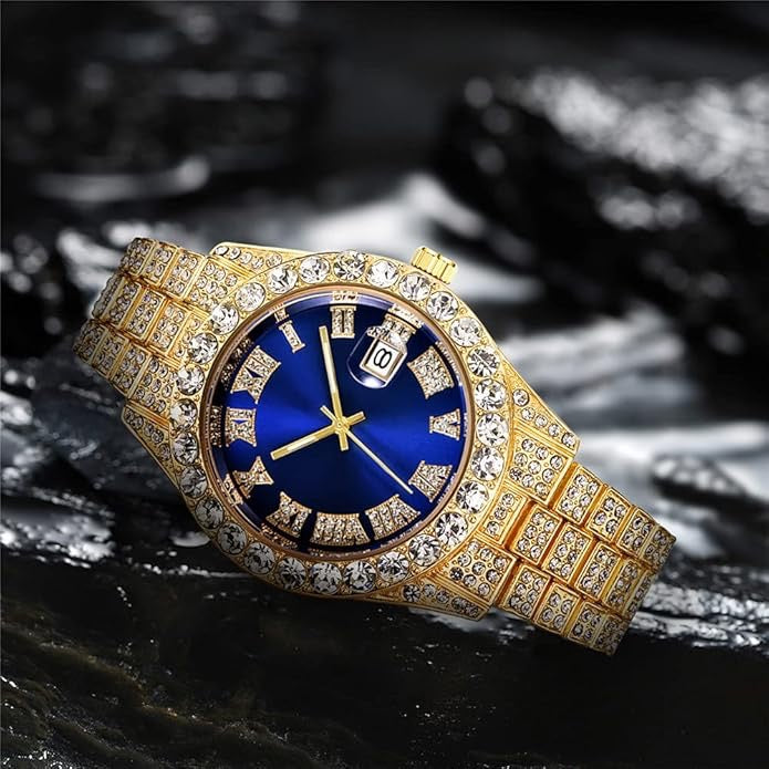 Iced-Out Watch