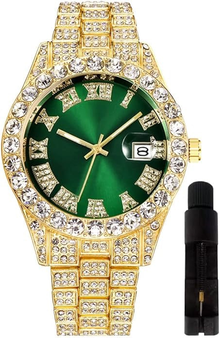 Iced-Out Watch