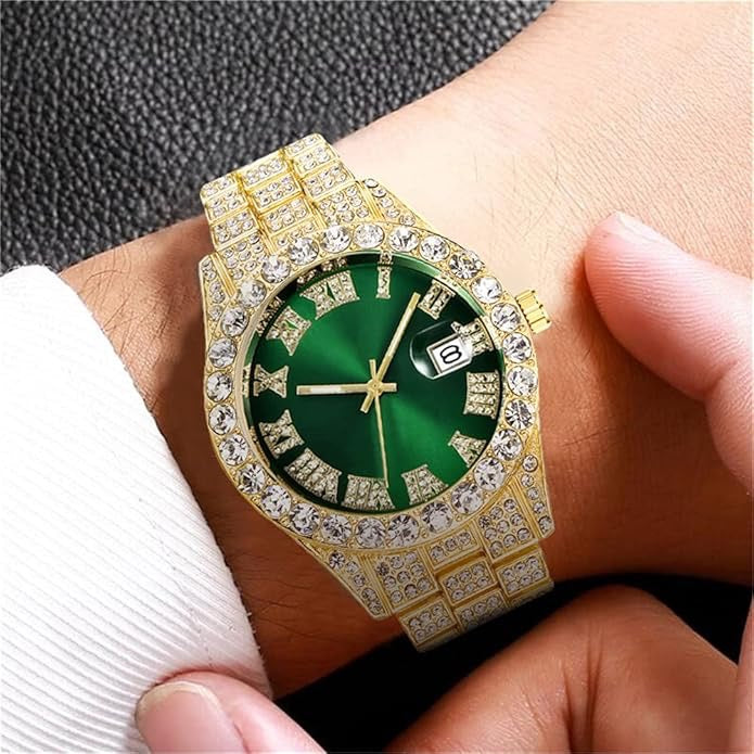 Iced-Out Watch