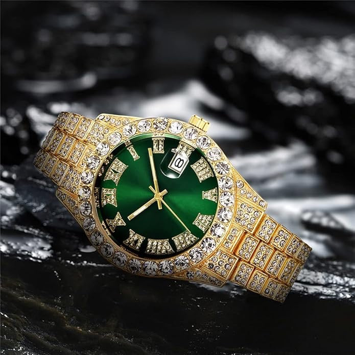 Iced-Out Watch