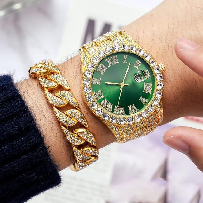 Iced-Out Watch