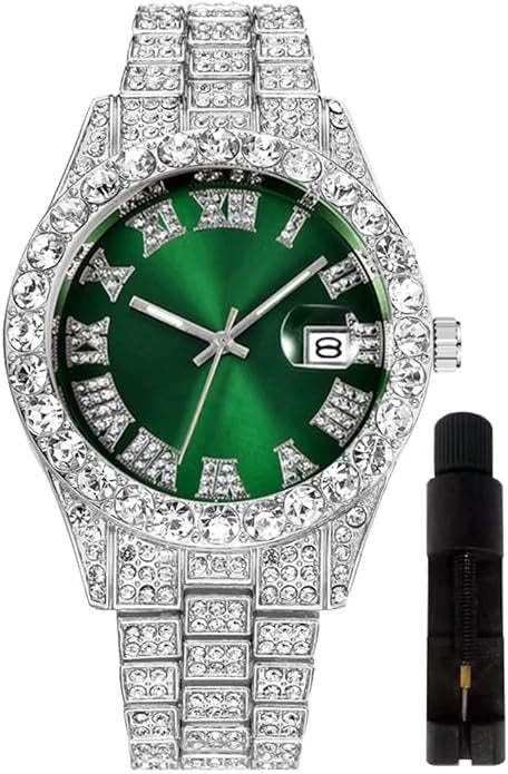Iced-Out Watch