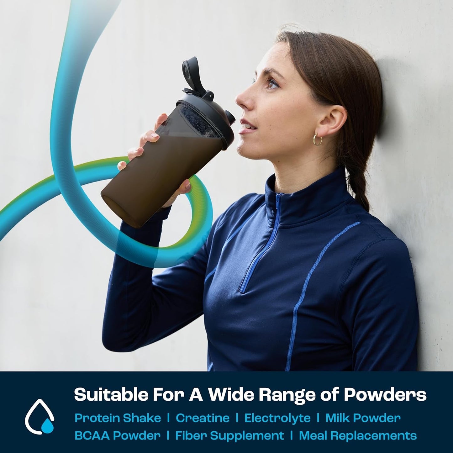 Protein Shaker Bottle