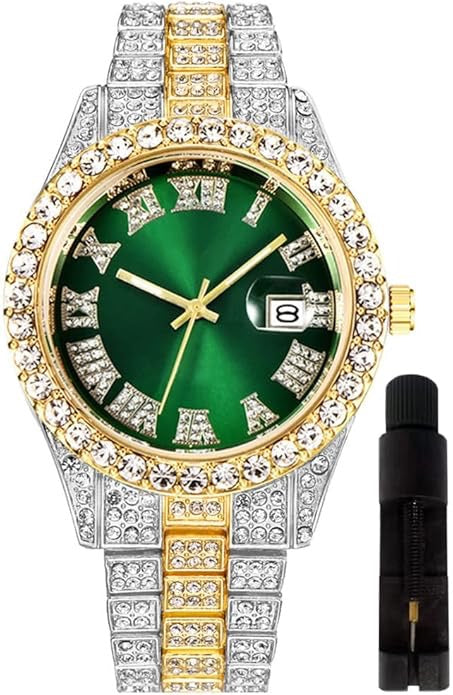 Iced-Out Watch