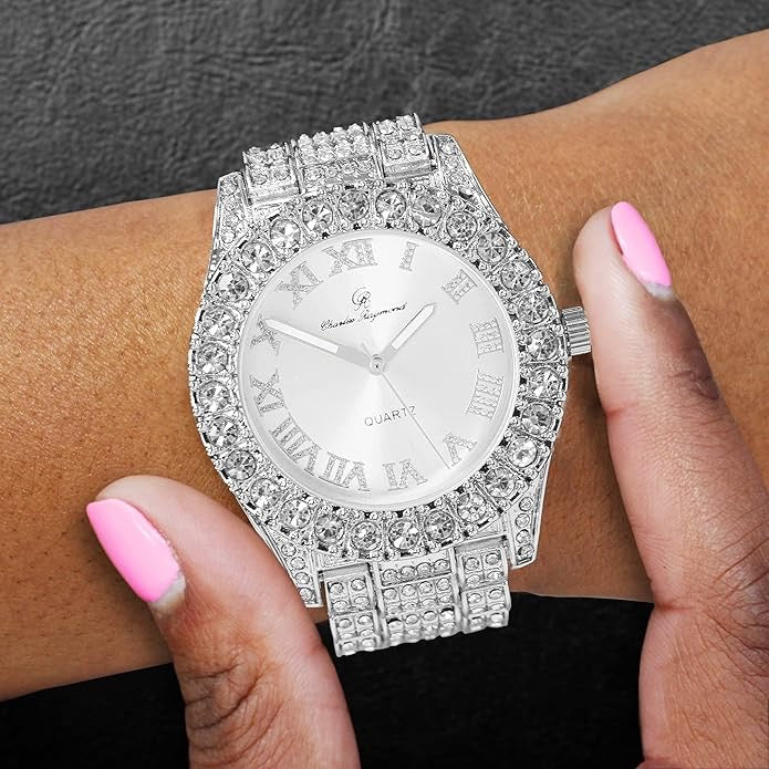 Iced-Out Watch