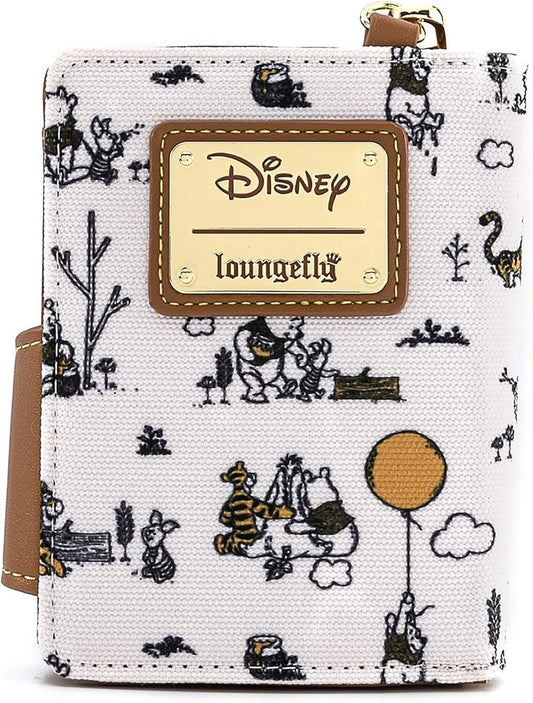Disney Winnie the Pooh Canvas Wallet