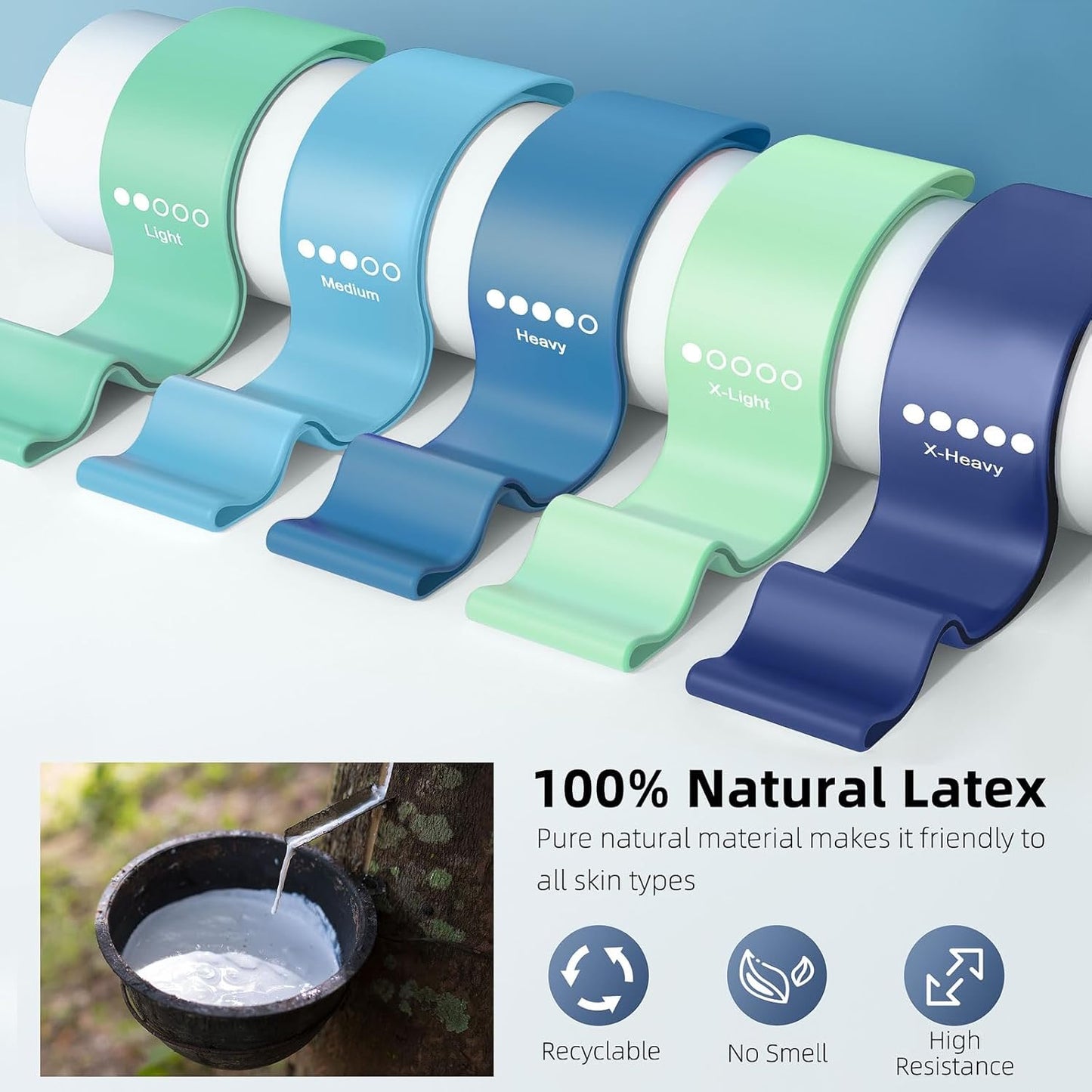 Elastic Exercise Loop Bands