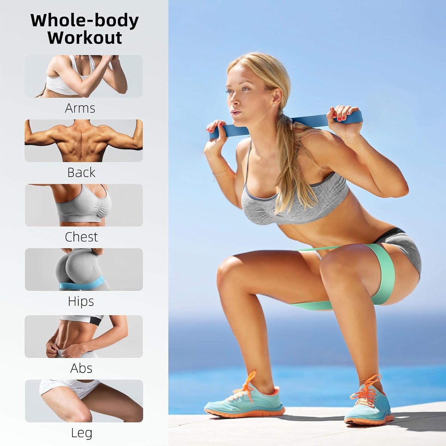 Elastic Exercise Loop Bands