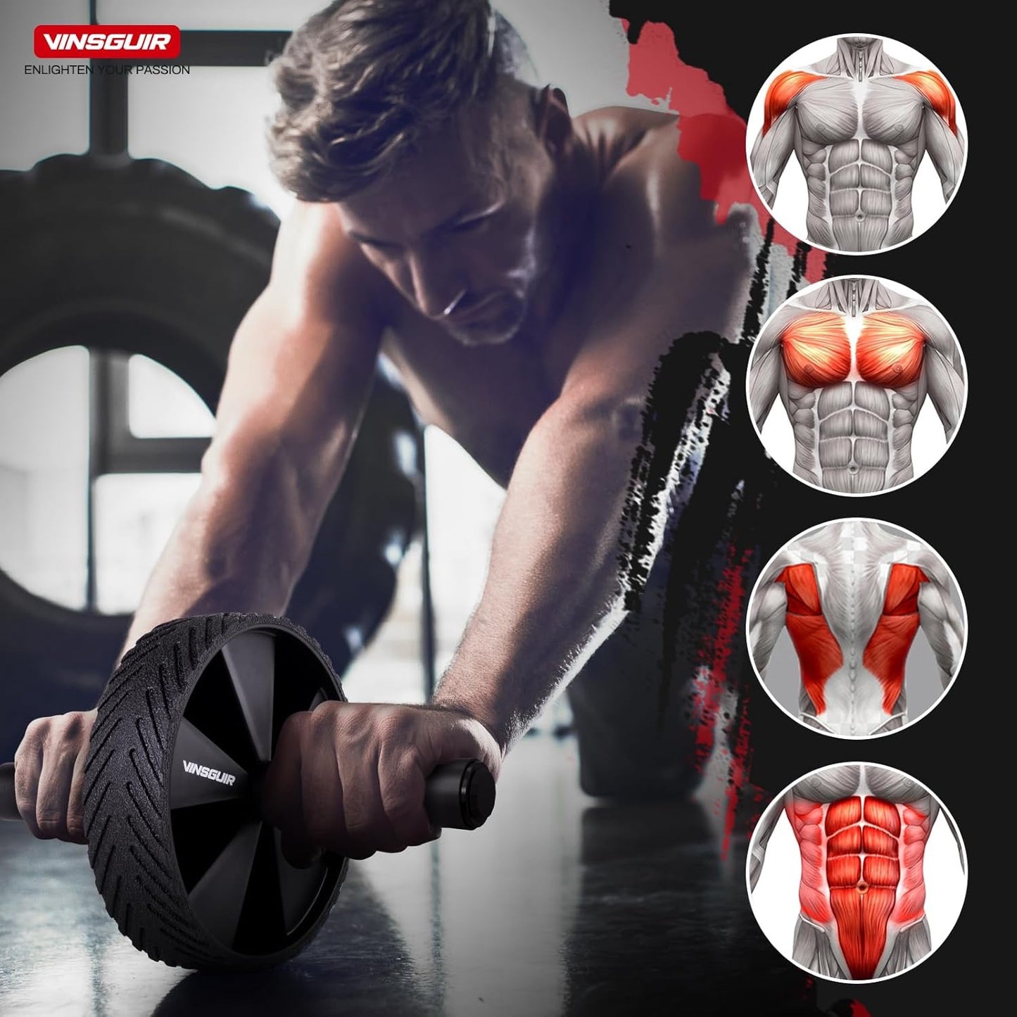 Exercise Ab Roller Wheel