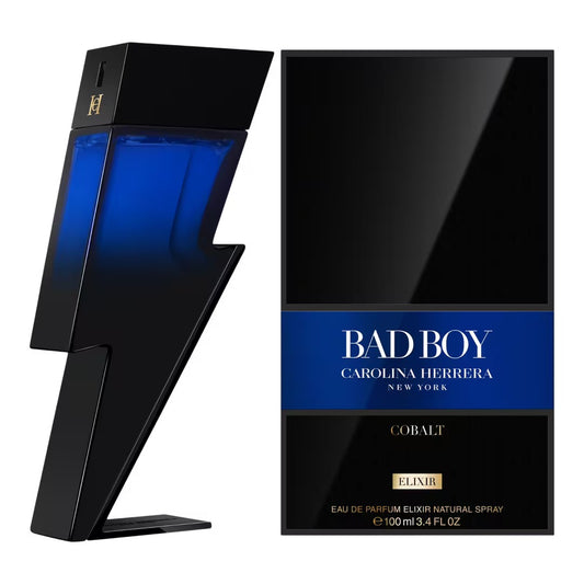Carolina Herrera Bad Boy Cobalt Elixir 3.4 oz