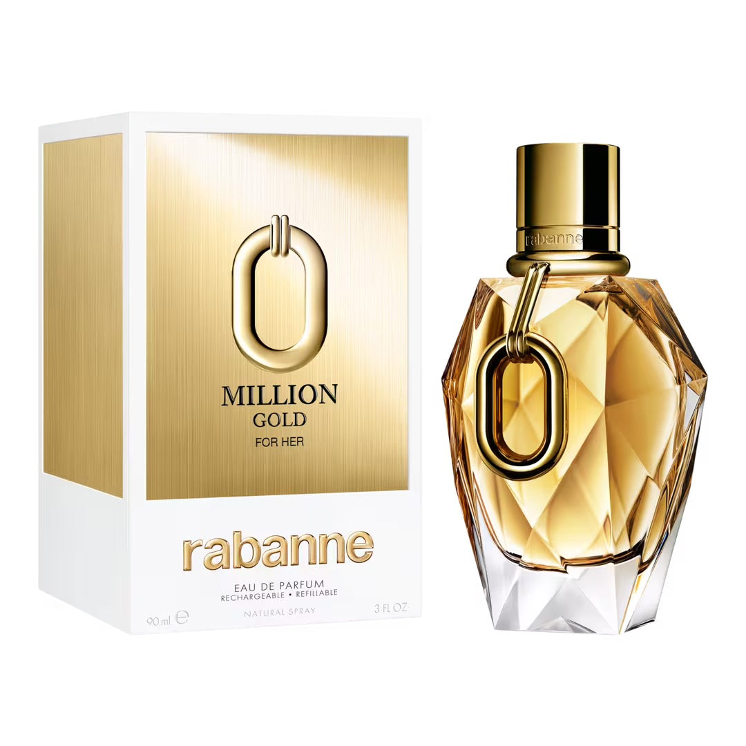 Rabanne Million Gold for Her Eau de Parfum 3.0 oz