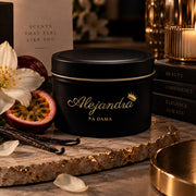 Alejandra Candle luxury feminine product photograph