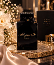 Alejandra Perfume luxury feminine product photograph